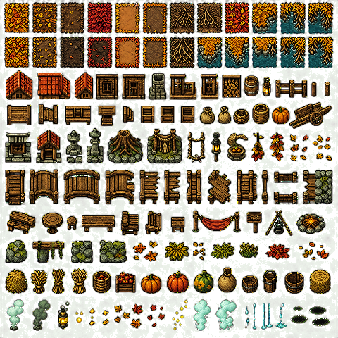 Autumn Forest 32x atlas