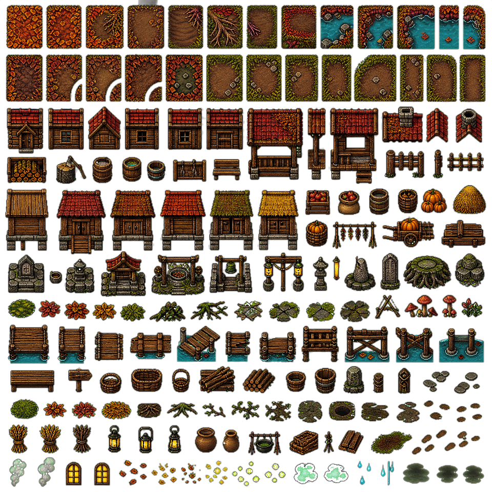 Autumn Forest 64x atlas