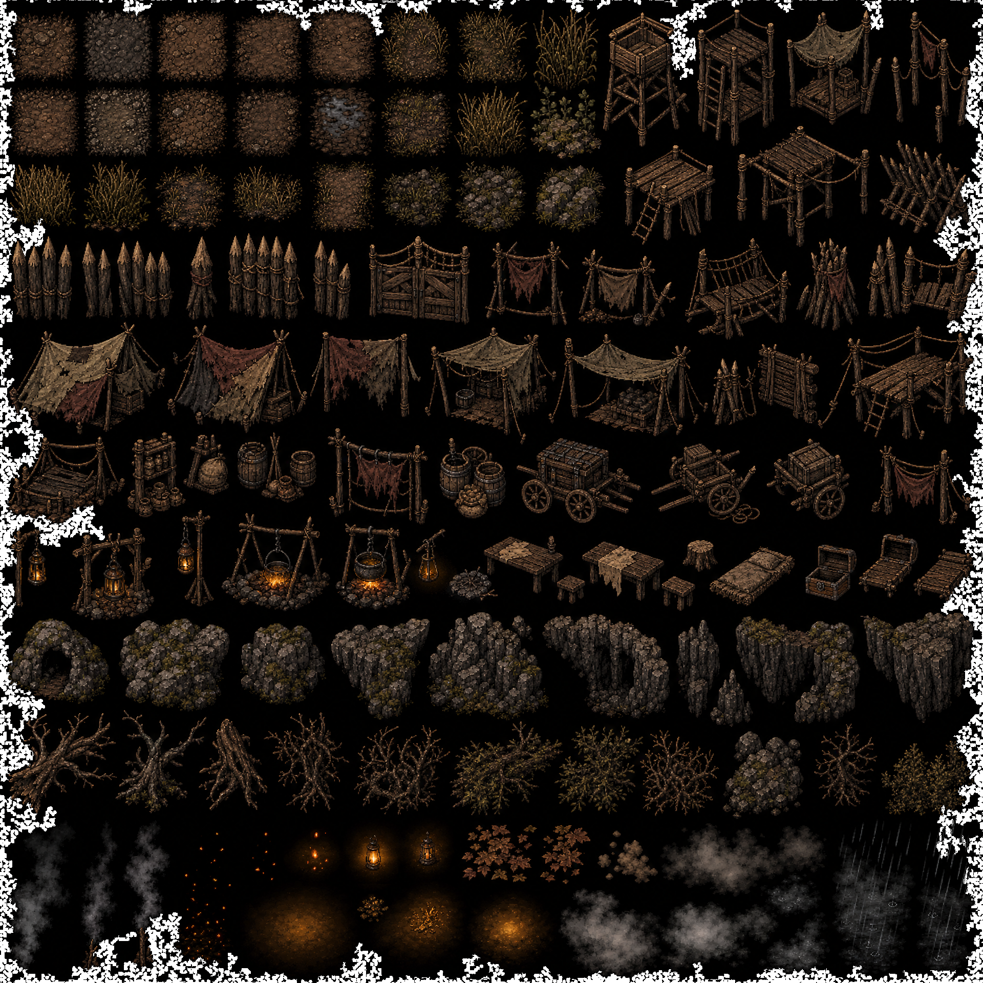 Bandit Hideout 128x atlas