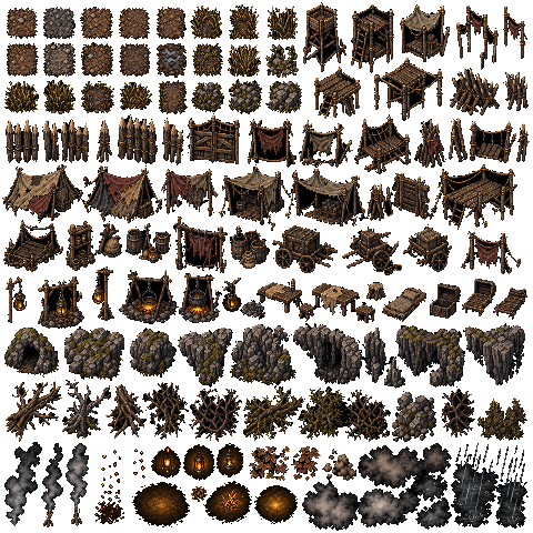 Bandit Hideout 32x atlas
