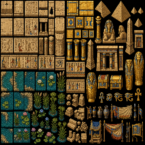 Ancient Egypt Pack 32x atlas