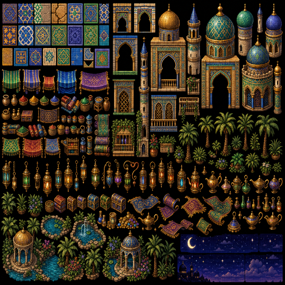 Arabian Pack 64x atlas