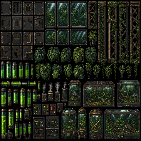 Bio Greenhouse Pack 32x atlas