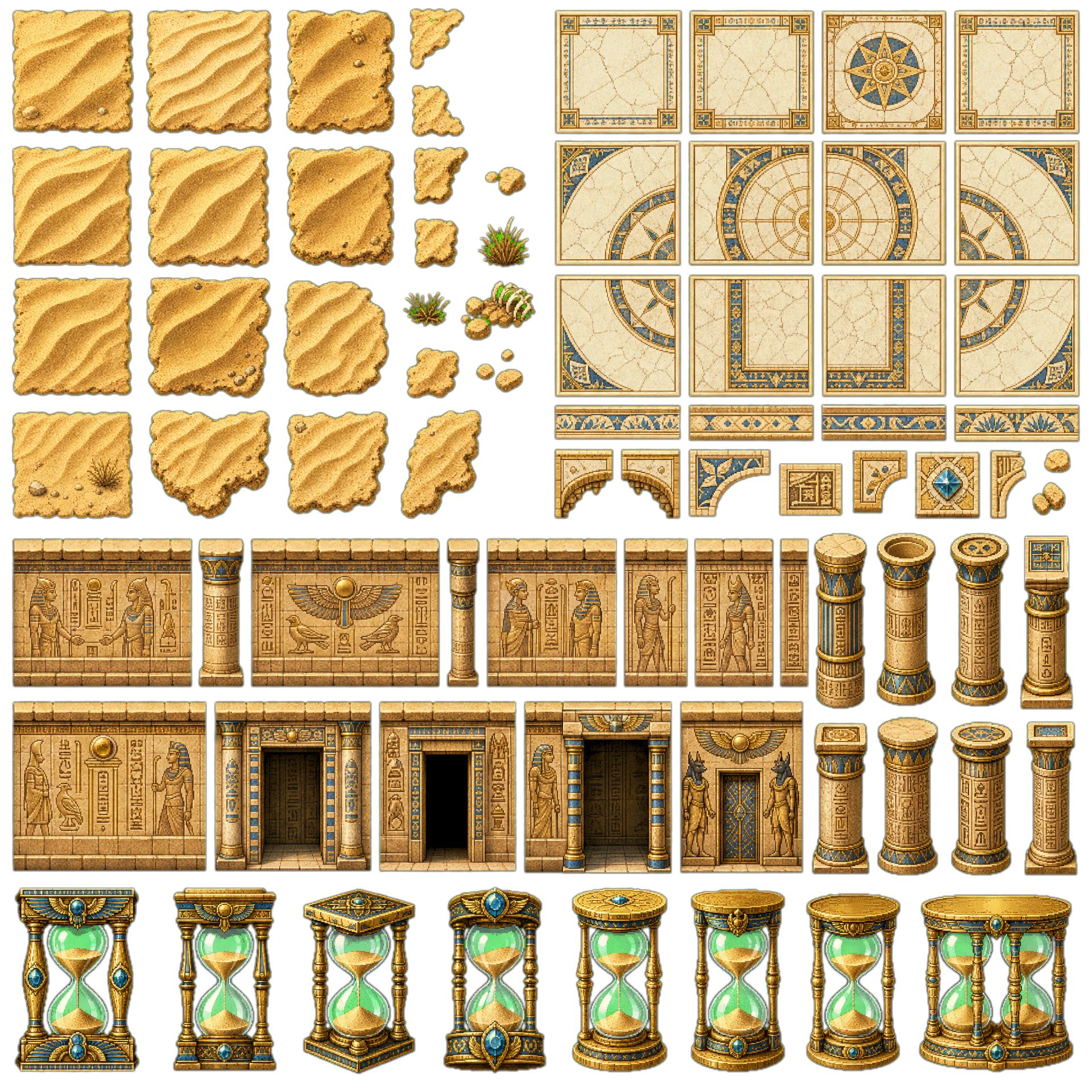 Forgotten Sand City 128x atlas