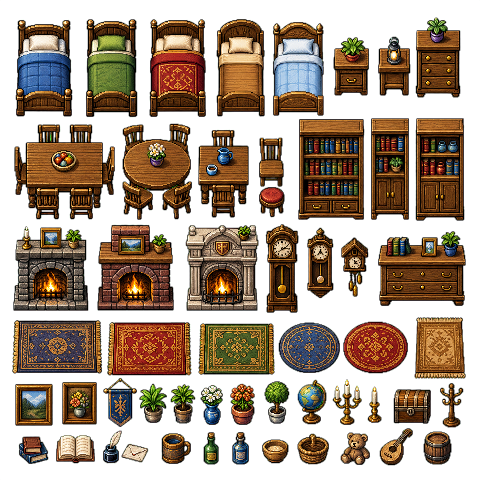 Furniture Pack 32x atlas