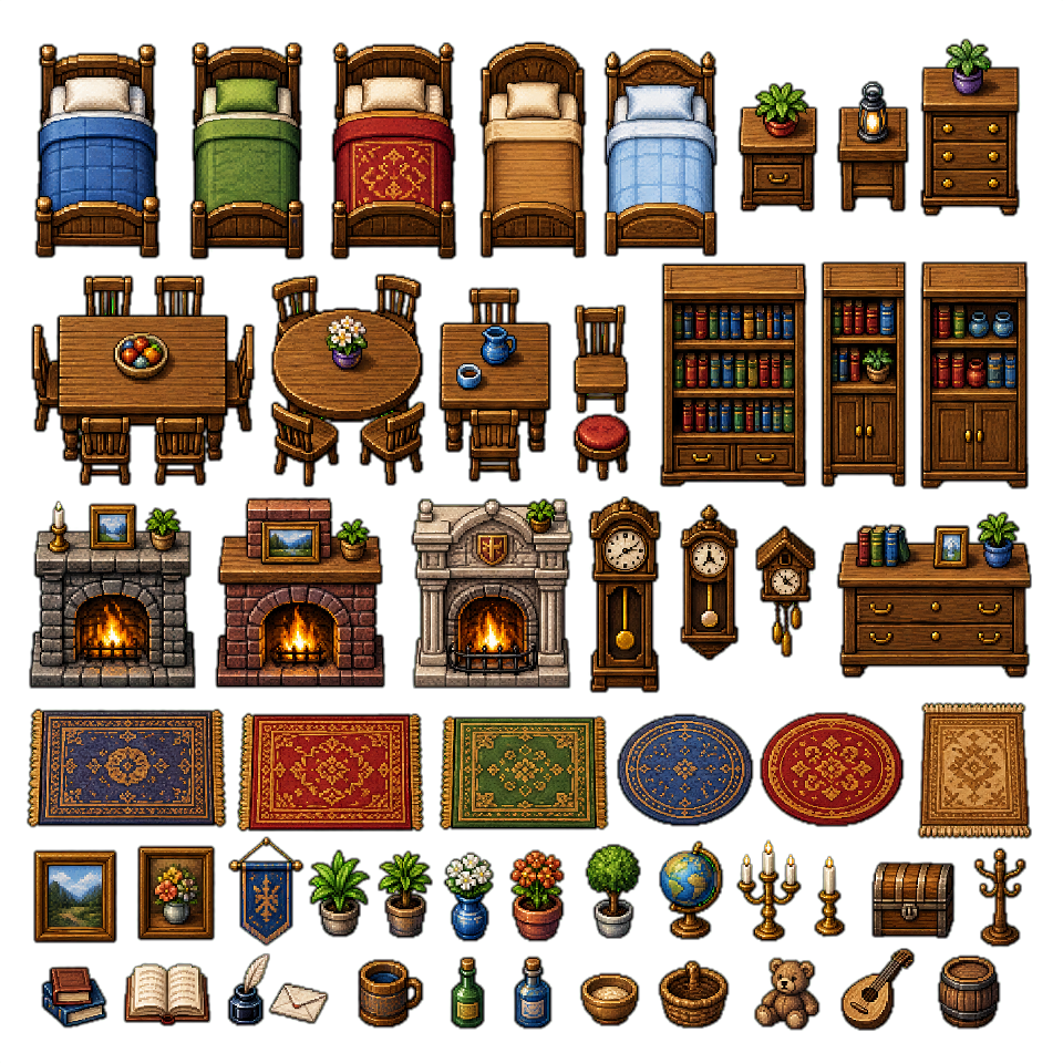 Furniture Pack 64x atlas