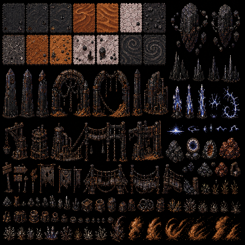 Magnetite Desert 32x atlas