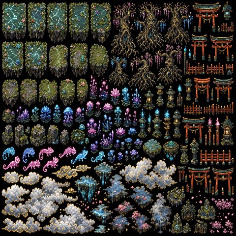 Spirit Garden Pack 32x atlas