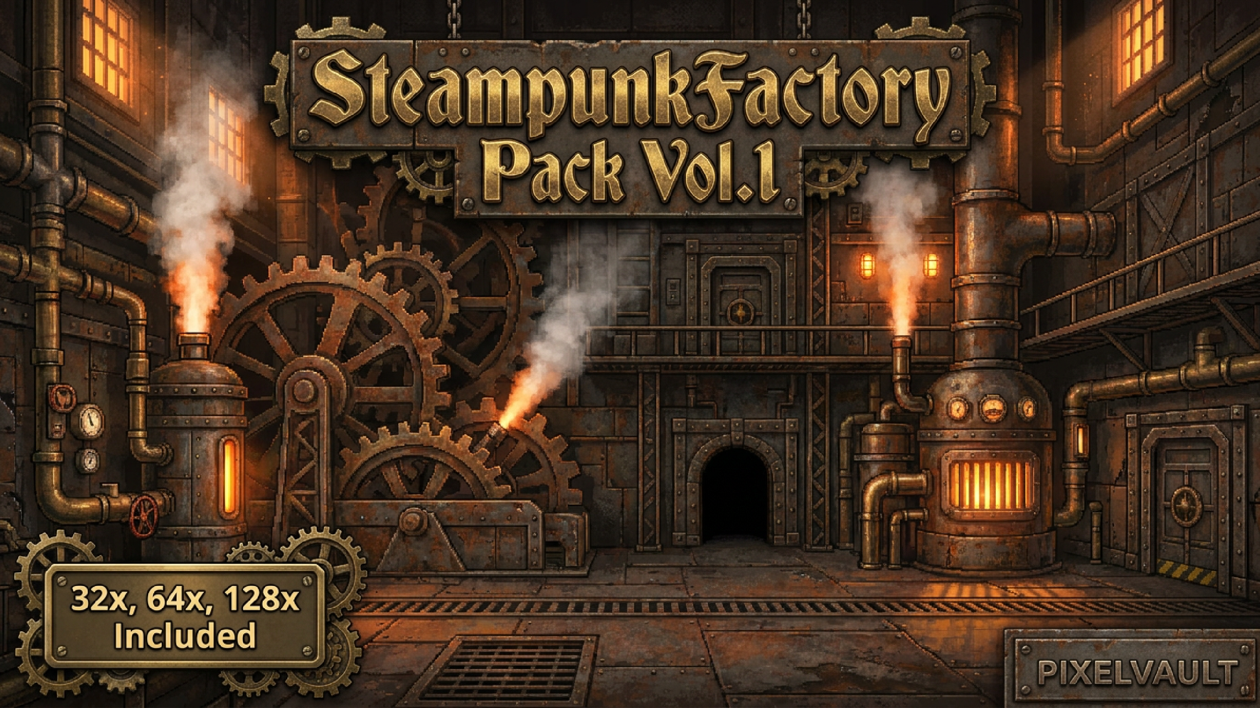 Steampunk Factory Pack curated product preview